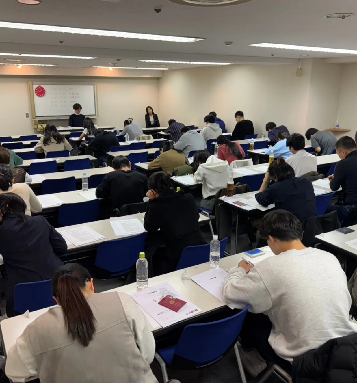 IMAT模擬試験の様子