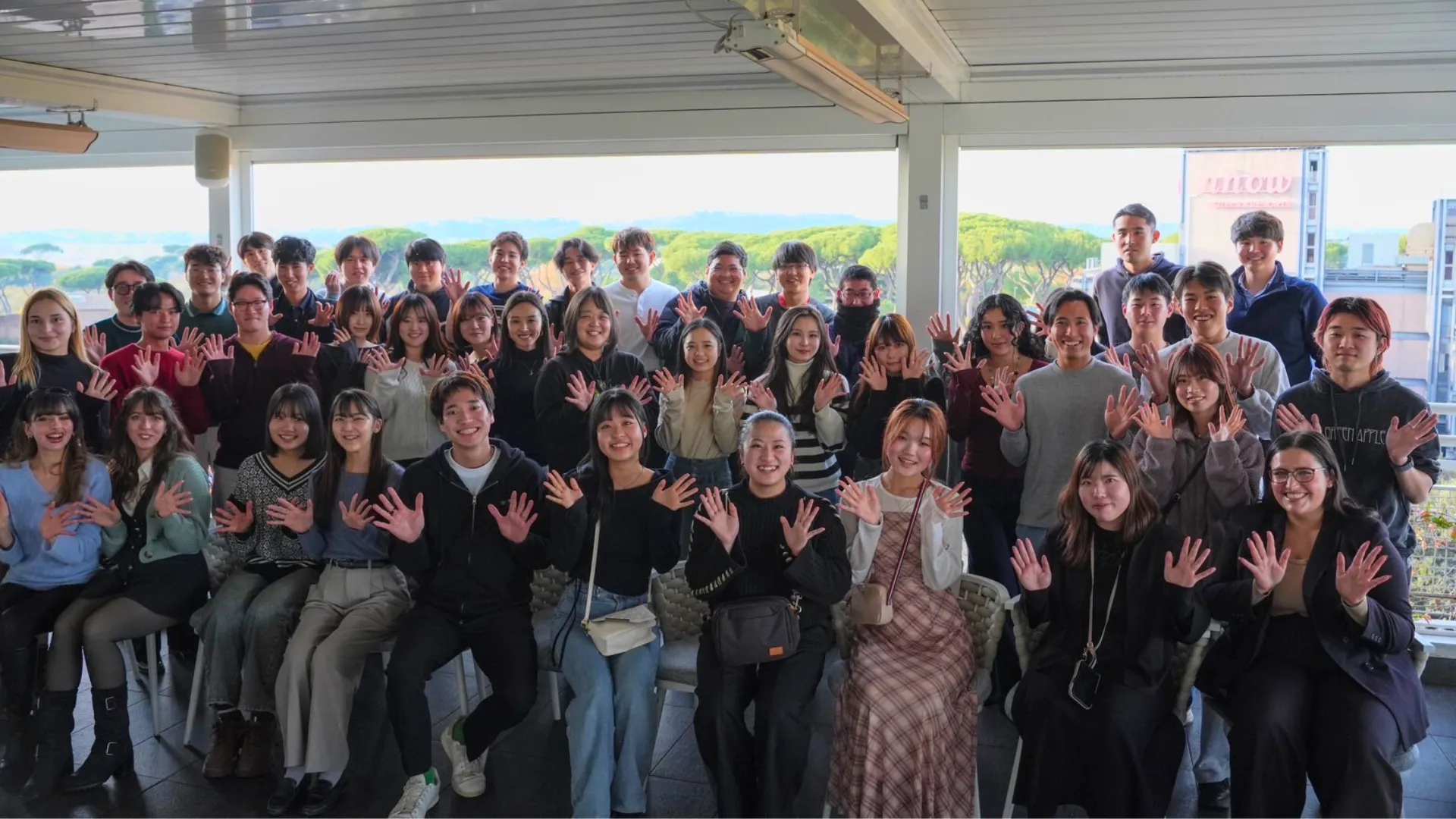 イタリア医学部パーティの写真