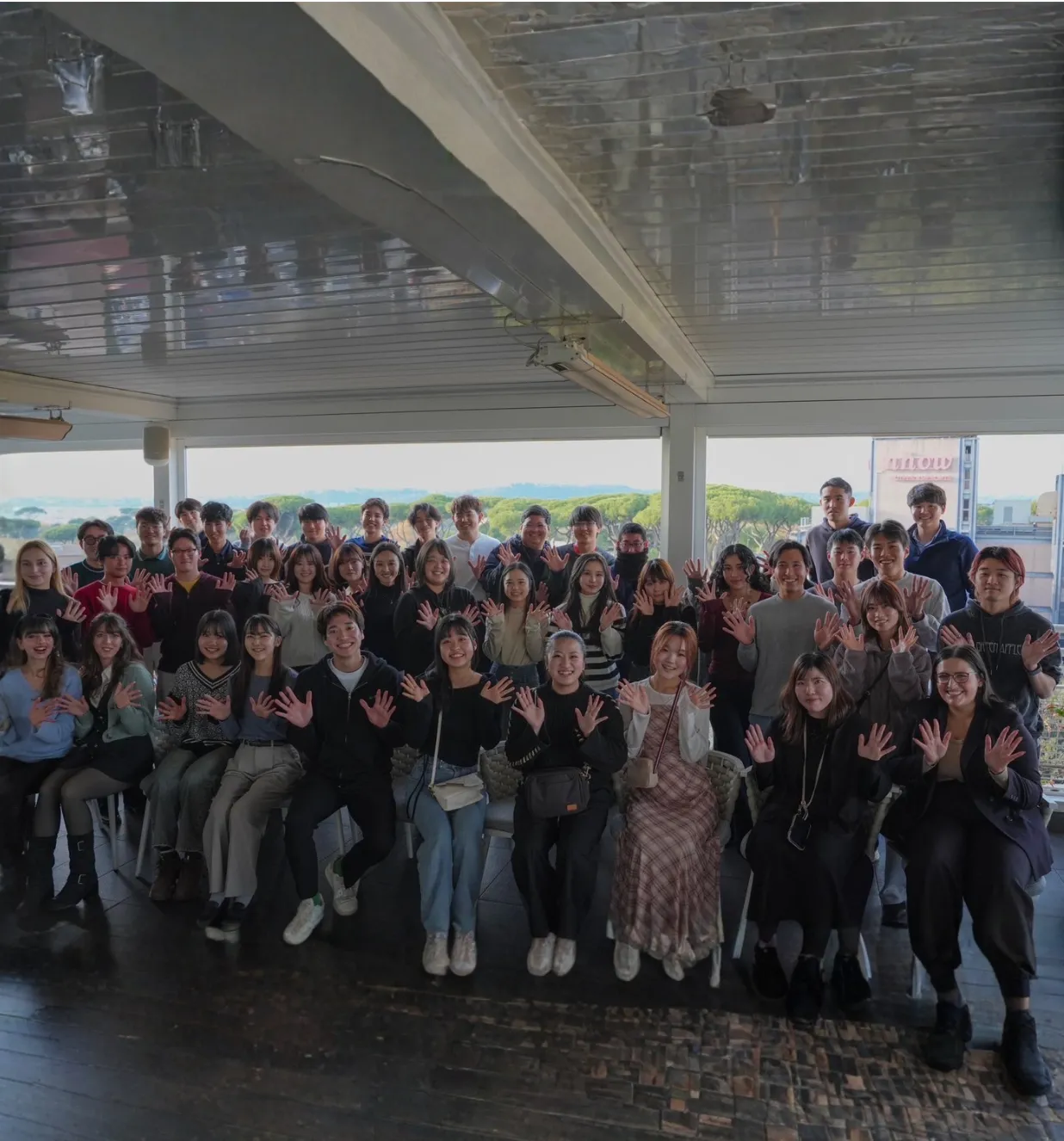 イタリア医学部パーティの写真